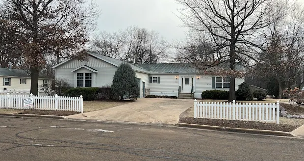 Five Oaks home with fence