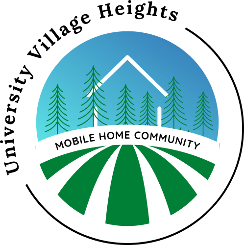 University Village Heights Mobile Home Community logo