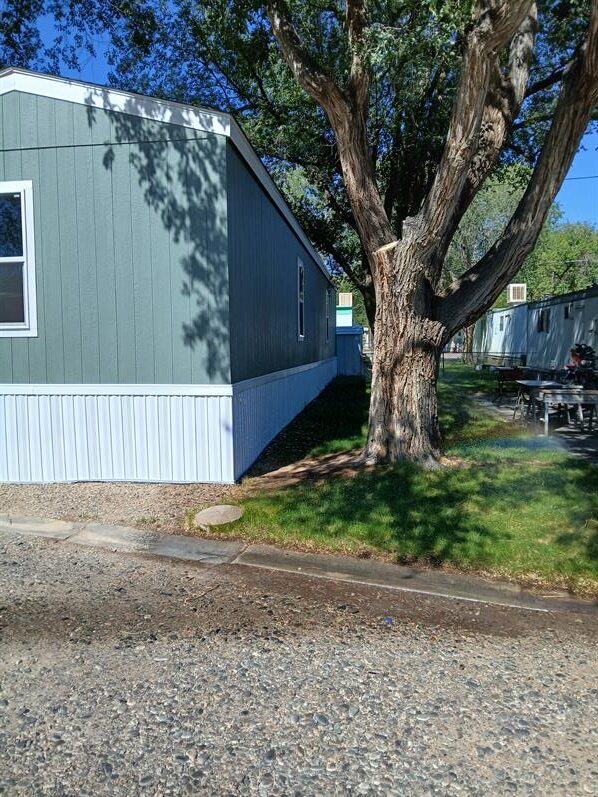 Western Hills Mobile Home Community exterior of home for sale